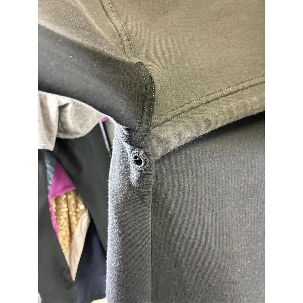 Lululemon In Orbit Jacket in Graphite Gray and Black Size 6